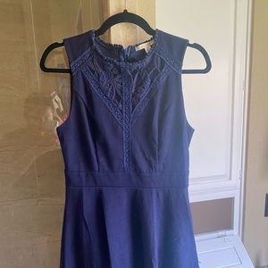 Navy blue dress